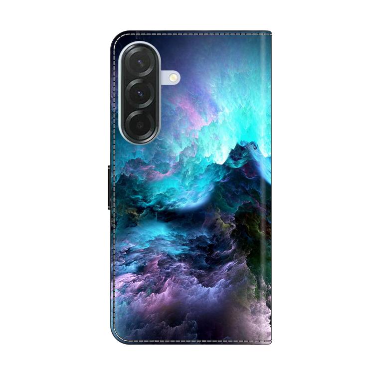 For Samsung Galaxy A36 / A56 5G Crystal-Like Painted Vegan Leather Phone Case