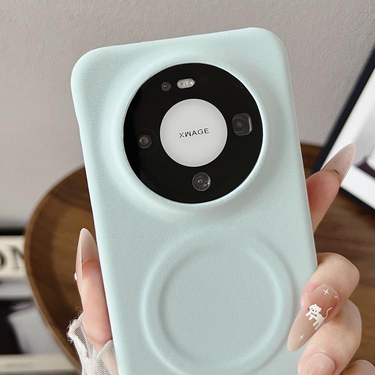 For Xiaomi 15 Matte Velvet Finish PC + Vegan Leather Magnetic Phone Case
