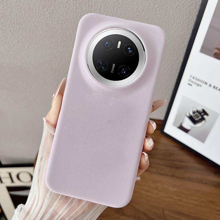For Huawei Mate 70 Matte Velvet Finish PC + Vegan Leather Phone Case
