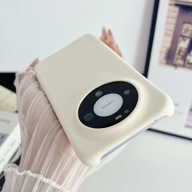 For Xiaomi 17 Matte Velvet Finish PC + Vegan Leather Phone Case