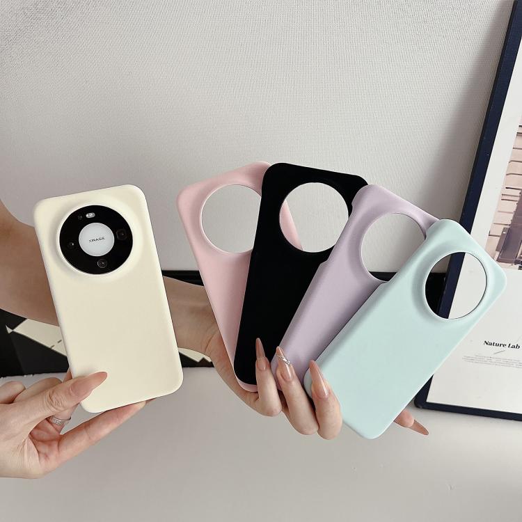 For Xiaomi 17 Pro Max Matte Velvet Finish PC + Vegan Leather Phone Case