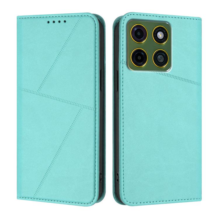 For Motorola Moto X70 Air Pro 5G Strong Magnetic Frosted Flip Leather Phone Case