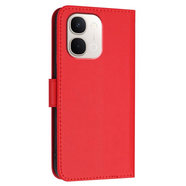 For vivo Y31d 4G Triangle Pattern Buckle Clasp Leather Phone Case