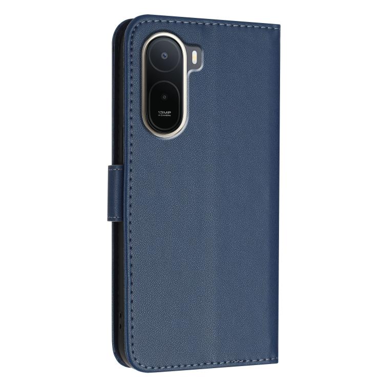 For Redmi A7 Pro 4G / 5G 171mm / Poco C85x 5G Triangle Pattern Buckle Clasp Leather Phone Case