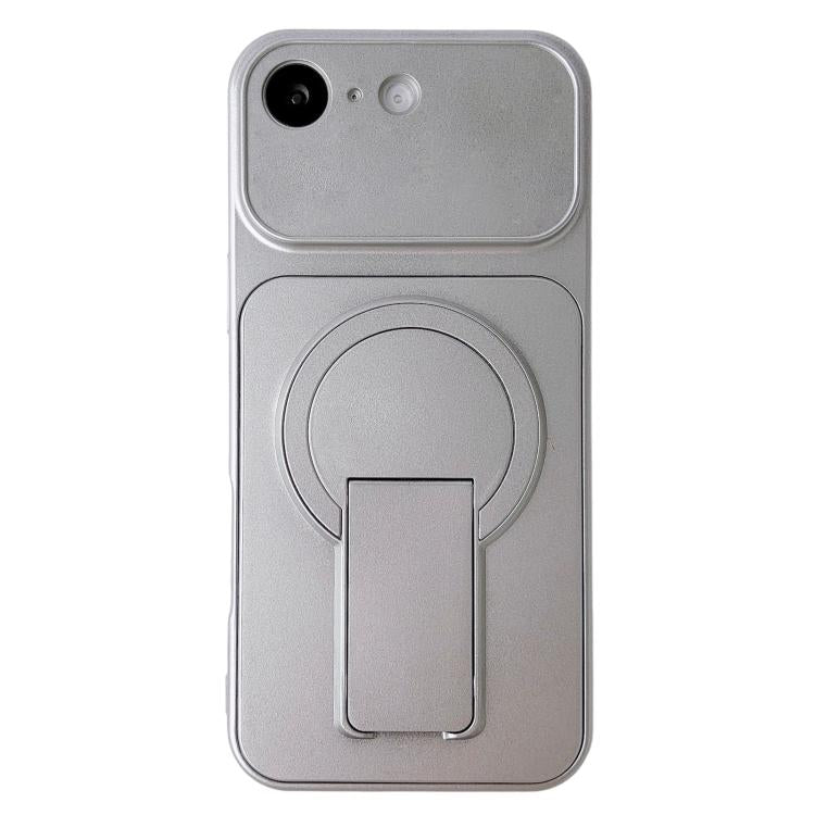 For iPhone 17e / 16e Instantly Transforms Into 17 Pro Invisible Holder Magnetic Phone Case