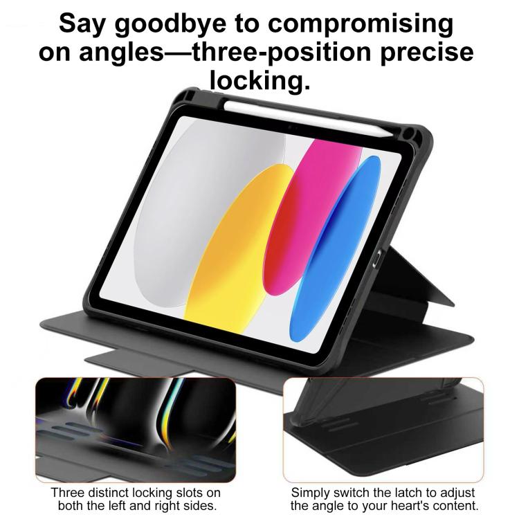 For iPad 2025 / 2022 Mutural Plain Series Vegan Leather Tablet Case