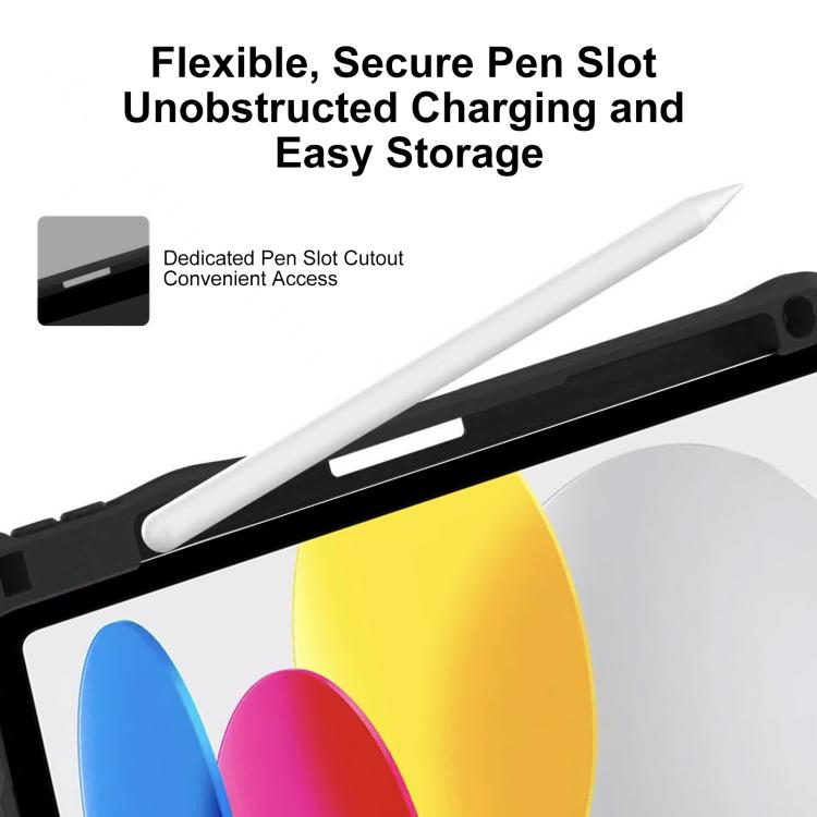 For iPad 2025 / 2022 Mutural Plain Series Vegan Leather Tablet Case