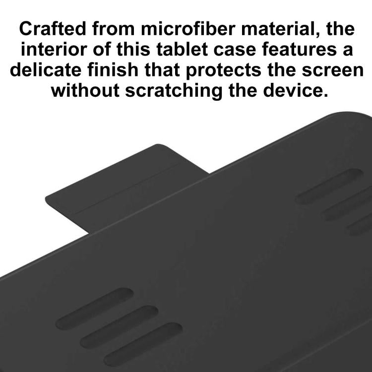 For iPad 2025 / 2022 Mutural Plain Series Vegan Leather Tablet Case