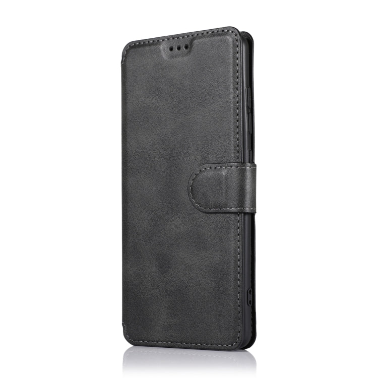 For Samsung Galaxy A71 Calf Texture Magnetic Buckle Horizontal Flip Leather Case with Holder & Card Slots & Wallet & Photo Frame