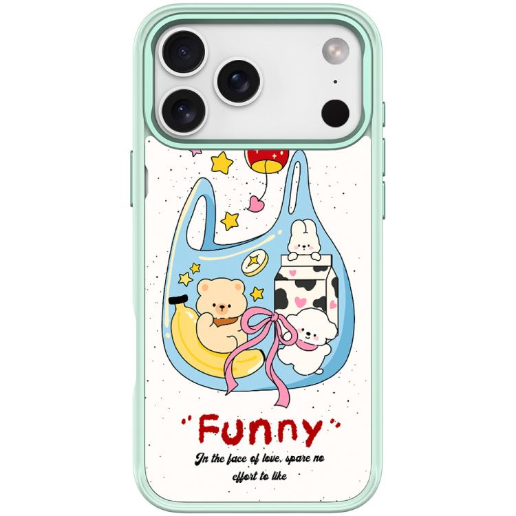 For iPhone 17 Pro Max Adorable Handbag Bear Pattern Magnetic Phone Case