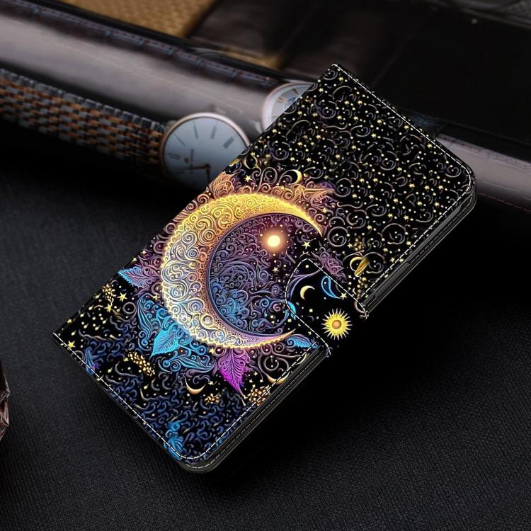 For Samsung Galaxy S26+ 5G Crystal-Like Painted Vegan Leather Phone Case
