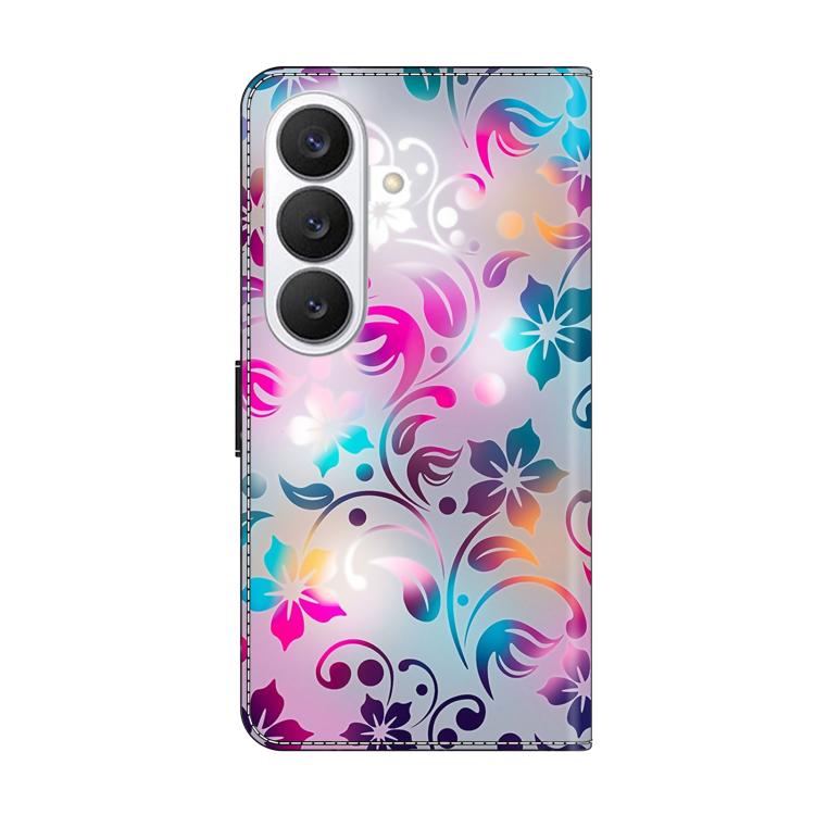 For Samsung Galaxy S26+ 5G Crystal-Like Painted Vegan Leather Phone Case