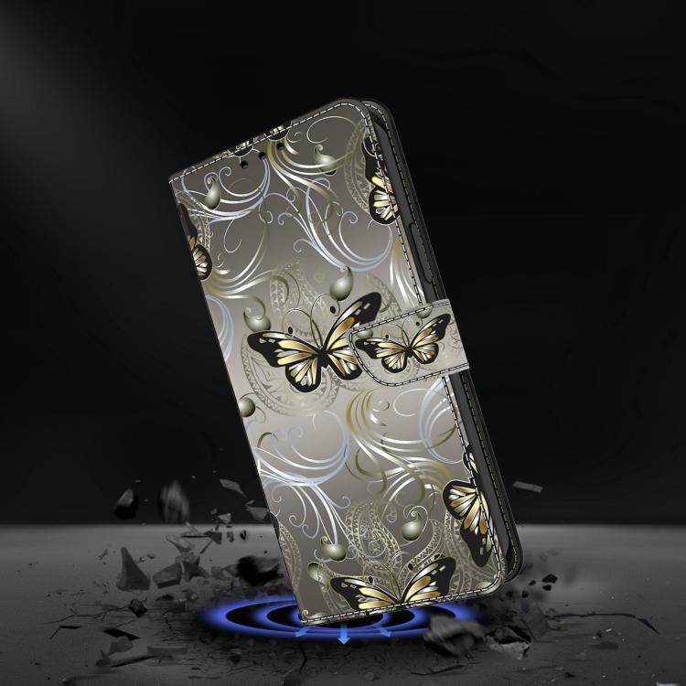 For Samsung Galaxy S26+ 5G Crystal-Like Painted Vegan Leather Phone Case