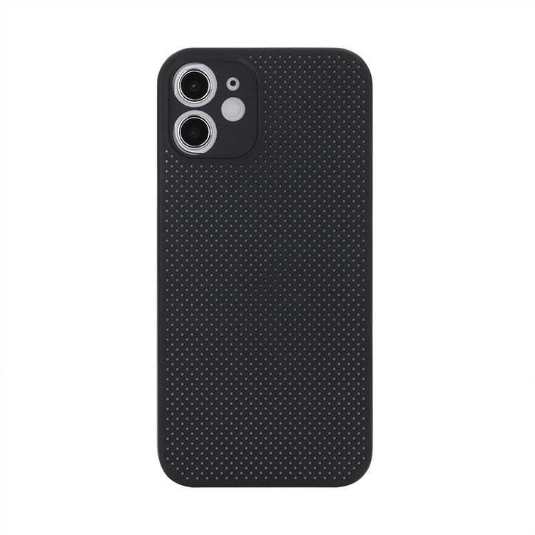 For iPhone 12 Shockproof Breathable PP Protective Case