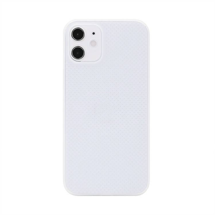 For iPhone 12 Shockproof Breathable PP Protective Case