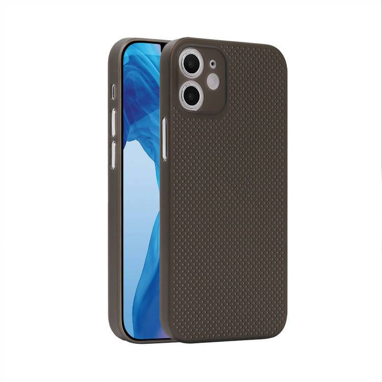 For iPhone 12 Shockproof Breathable PP Protective Case