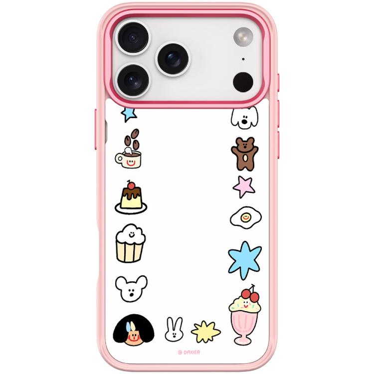 For iPhone 17 Pro Max Adorable Little Guy Pattern Magnetic Phone Case
