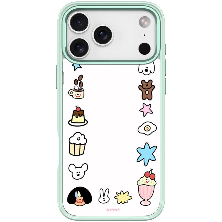 For iPhone 17 Pro Adorable Little Guy Pattern Magnetic Phone Case