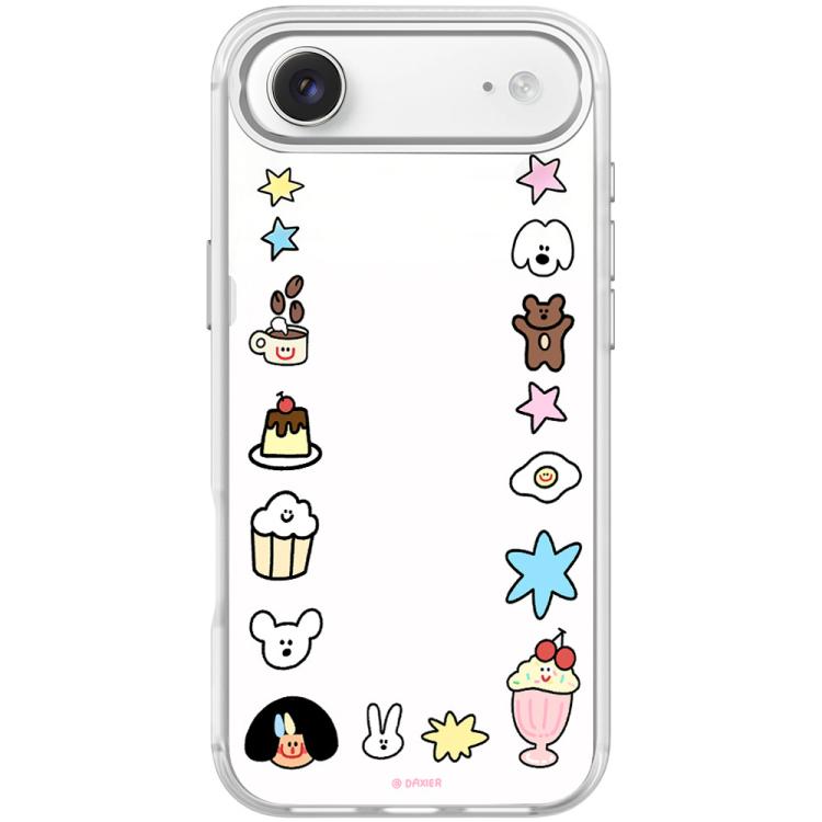 For iPhone Air Adorable Little Guy Pattern Magnetic Phone Case