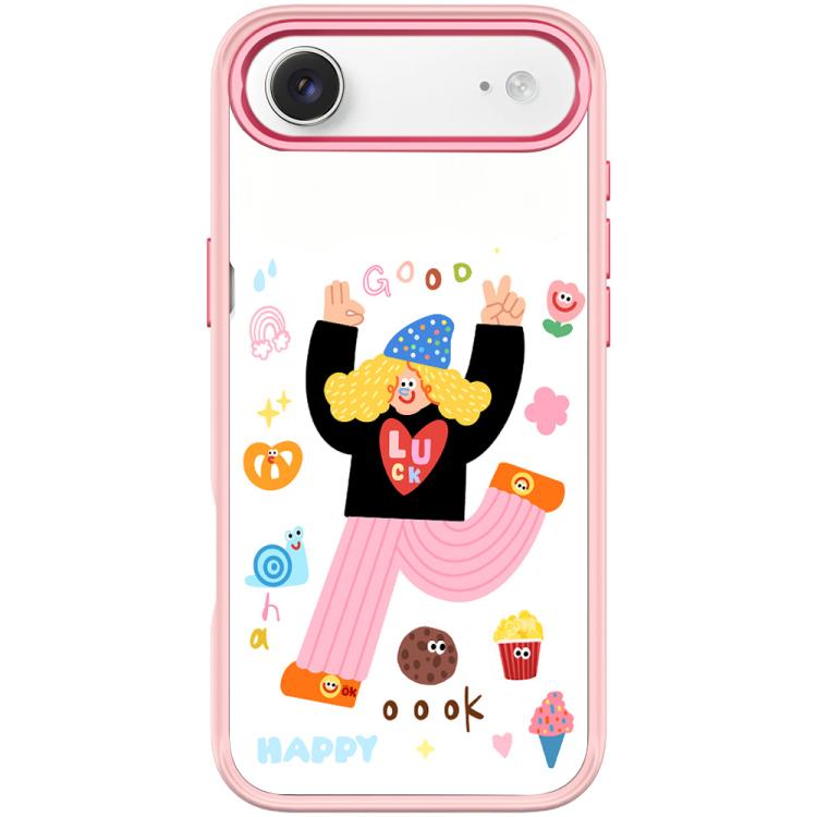 For iPhone Air Little Girl and Good Text Pattern Magnetic Phone Case