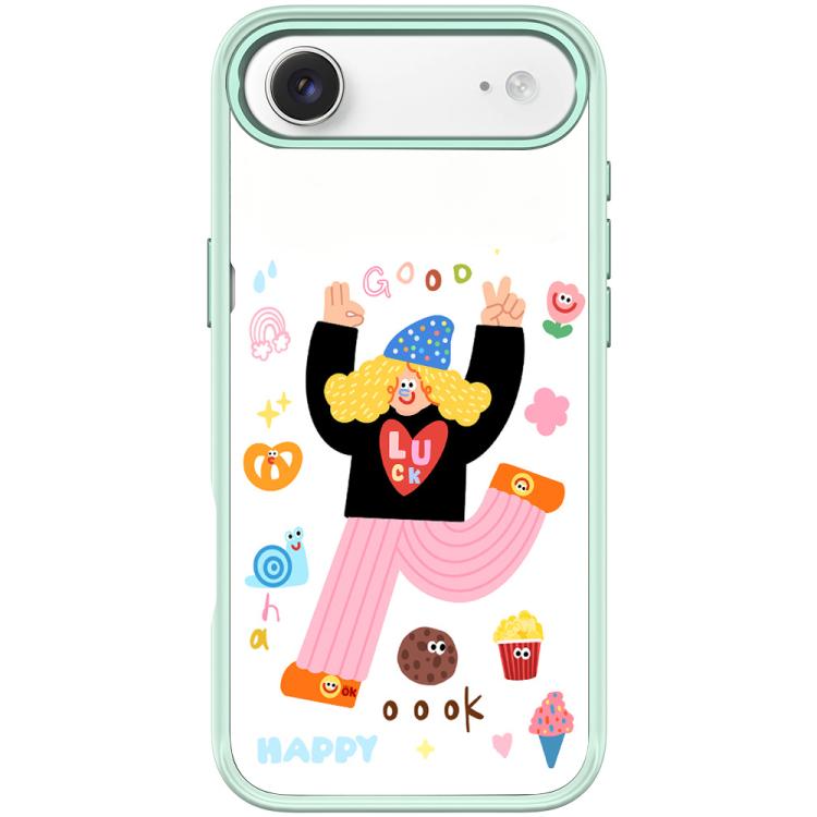 For iPhone Air Little Girl and Good Text Pattern Magnetic Phone Case