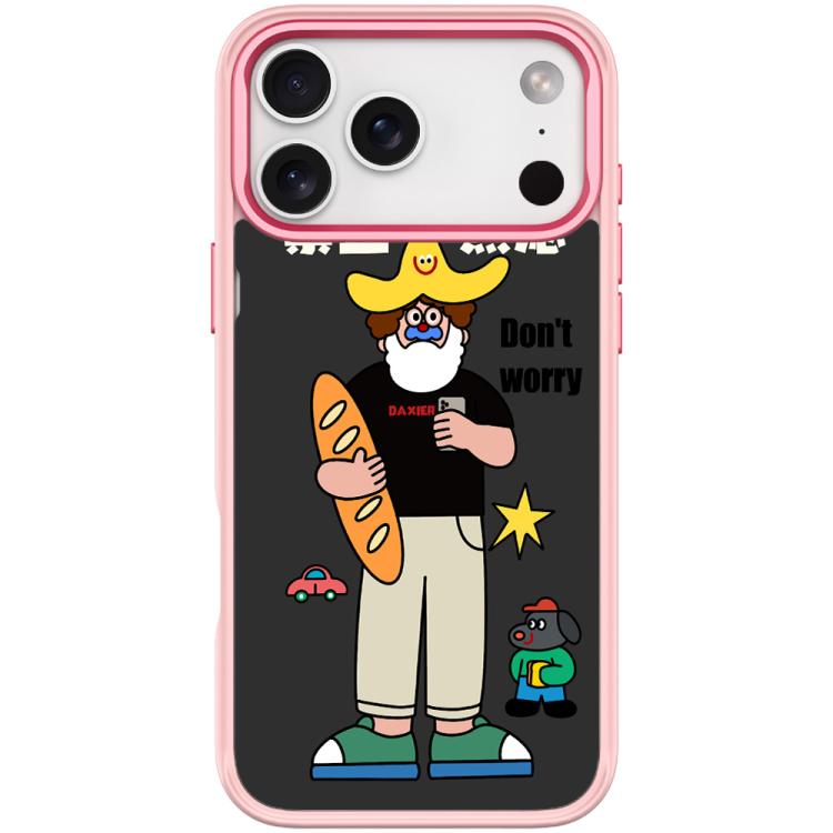For iPhone 17 Pro Not Anxiety Pattern Magnetic Phone Case