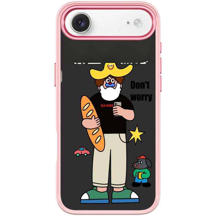 For iPhone Air Not Anxiety Pattern Magnetic Phone Case