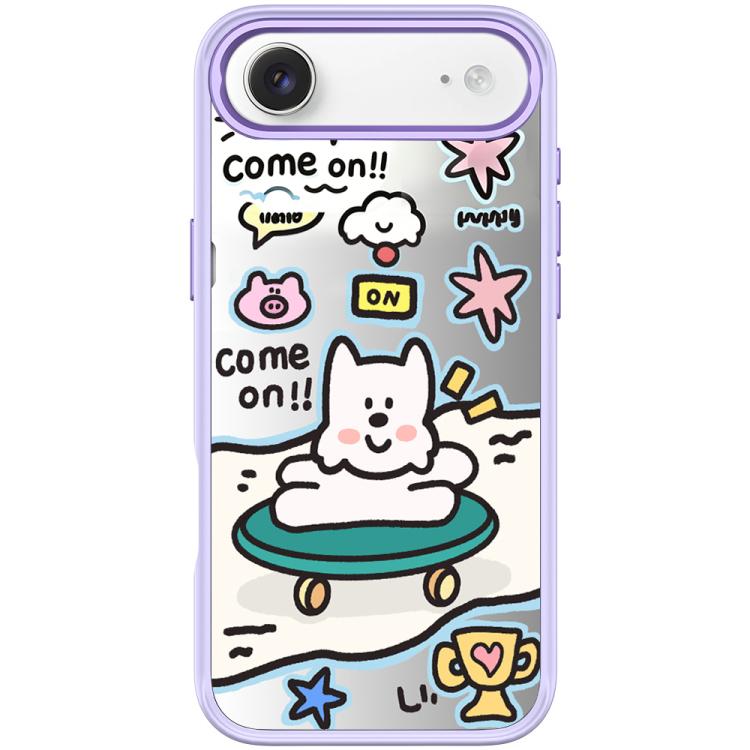 For iPhone Air Happy Weekend Pattern Magnetic Phone Case
