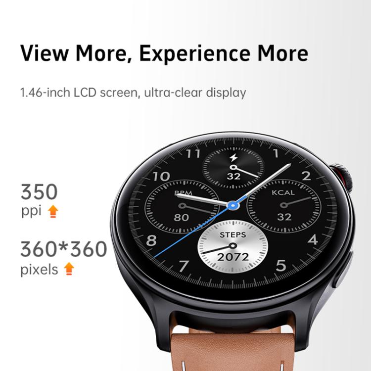 GTR2 1.46 inch Ultra-HD Screen BT Calling Smart Watch, Support Health Monitoring