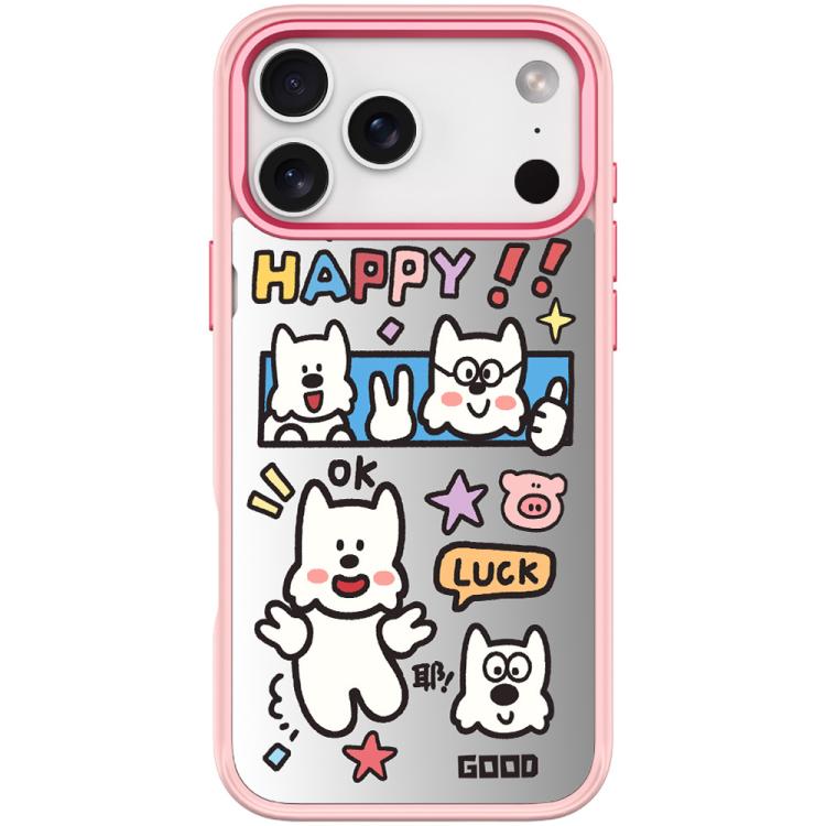 For iPhone 17 Pro Max Good Day Pattern Magnetic Phone Case
