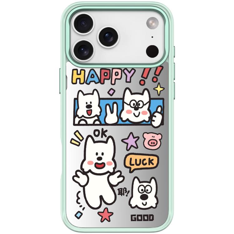 For iPhone 17 Pro Good Day Pattern Magnetic Phone Case