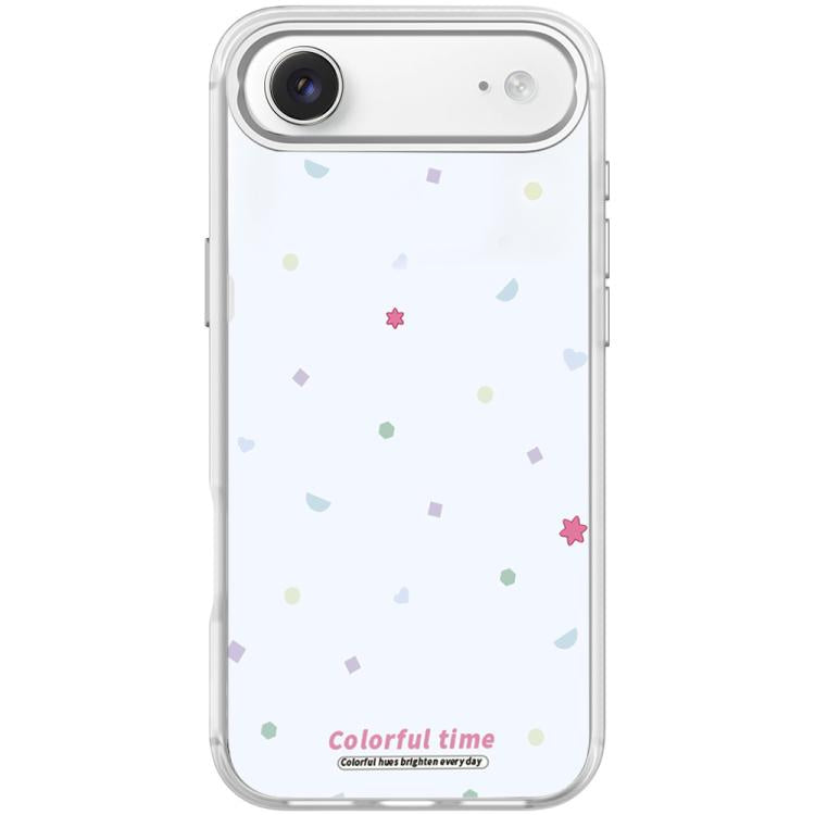 For iPhone Air Colorful Stars Pattern Magnetic Phone Case