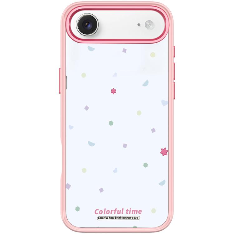 For iPhone Air Colorful Stars Pattern Magnetic Phone Case