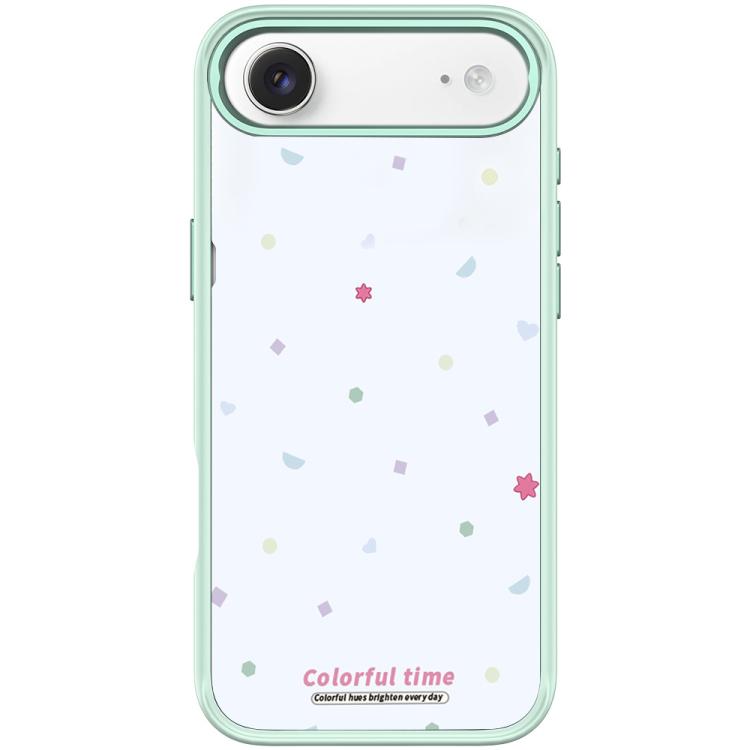 For iPhone Air Colorful Stars Pattern Magnetic Phone Case