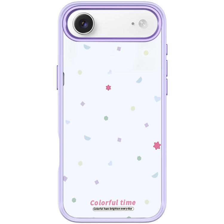 For iPhone Air Colorful Stars Pattern Magnetic Phone Case