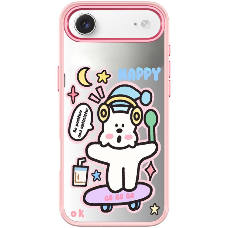 For iPhone Air Skateboarding Dog Pattern Magnetic Phone Case