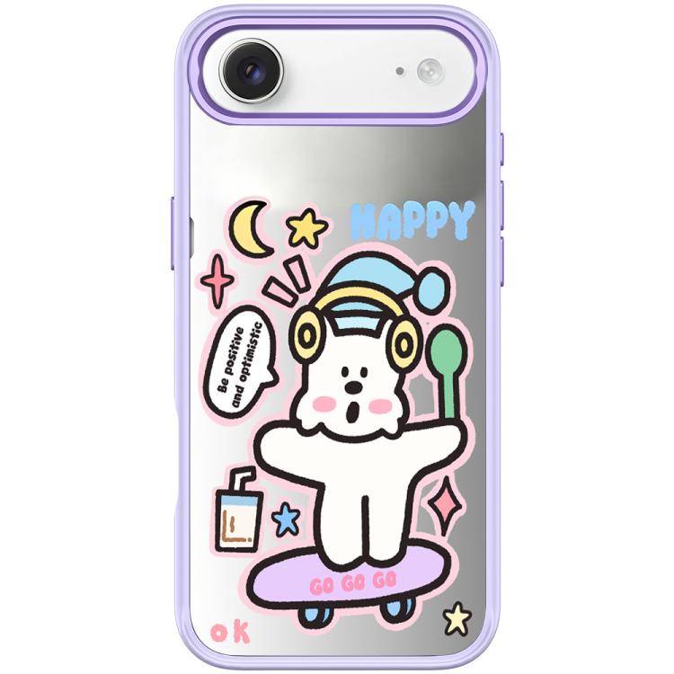 For iPhone Air Skateboarding Dog Pattern Magnetic Phone Case