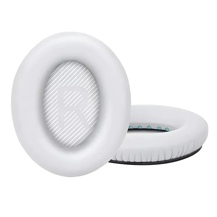 For Bose QuietComfort 35 / 35 II / QC35 / QC35 II XDcase 1 Pair Protein Leather Headset Replacement Ear Pads with Prying Tool