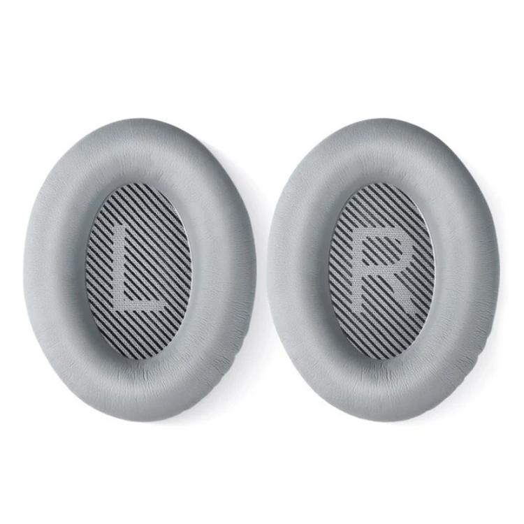 For Bose QuietComfort 35 / 35 II / QC35 / QC35 II XDcase 1 Pair Protein Leather Headset Replacement Ear Pads with Prying Tool