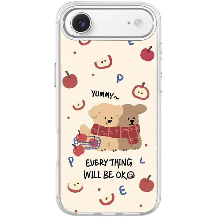 For iPhone Air Apple Dog Pattern Magnetic Phone Case