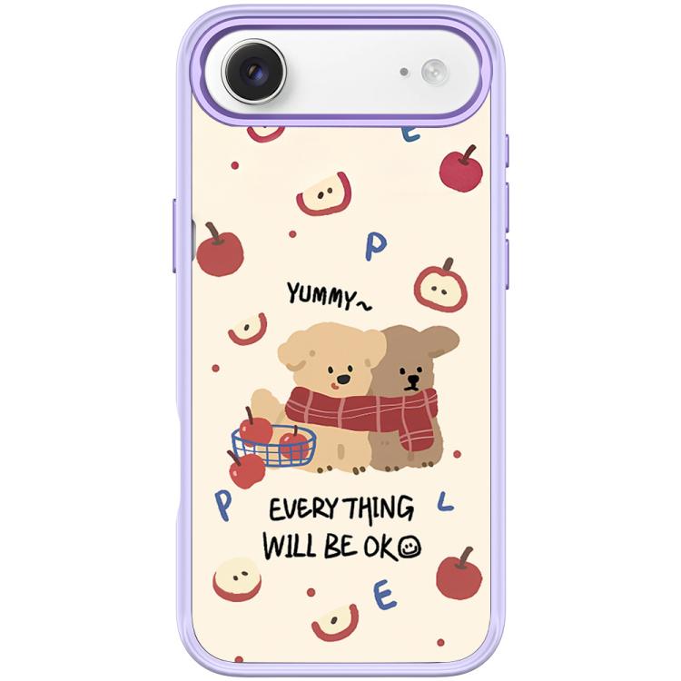 For iPhone Air Apple Dog Pattern Magnetic Phone Case