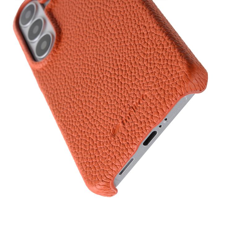 For Samsung Galaxy S26+ 5G melkco Litchi Texture Magnetic Half Coverage Genuine Leather Phone Case