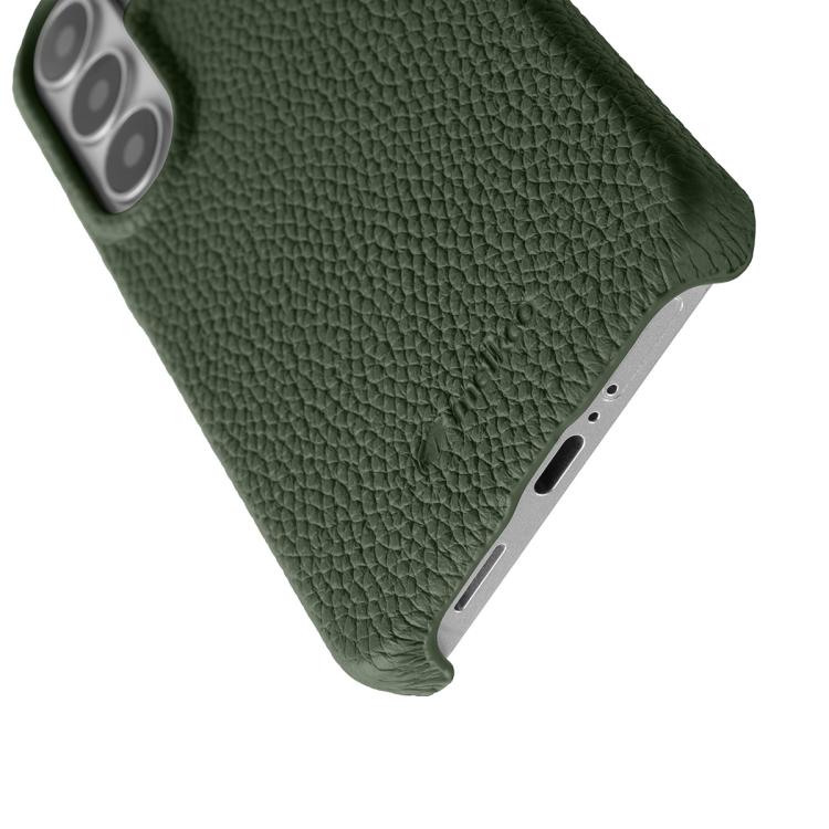 For Samsung Galaxy S26+ 5G melkco Litchi Texture Magnetic Half Coverage Genuine Leather Phone Case