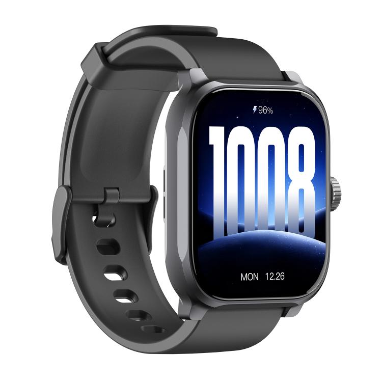 GTS12 1.96 inch Ultra-HD Large Screen BT Calling Smart Watch, Support Health Monitoring