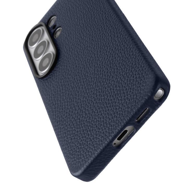 For Samsung Galaxy S26 Ultra 5G melkco Litchi Texture Magnetic Full Coverage Genuine Leather Phone Case