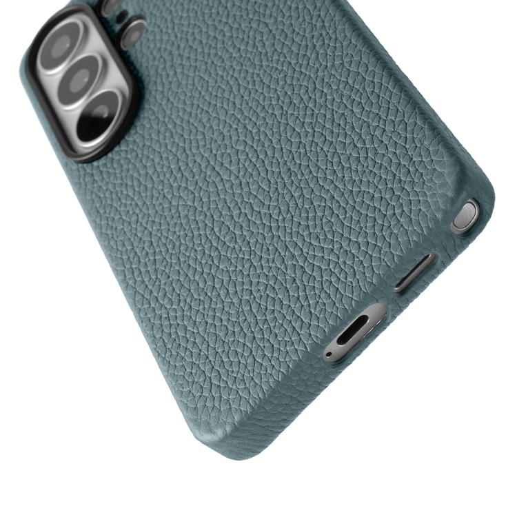 For Samsung Galaxy S26 Ultra 5G melkco Litchi Texture Magnetic Full Coverage Genuine Leather Phone Case