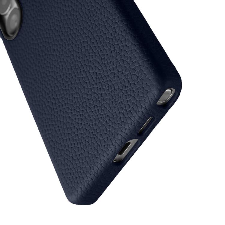 For Samsung Galaxy S25 Ultra 5G melkco Litchi Texture Magnetic Full Coverage Genuine Leather Phone Case