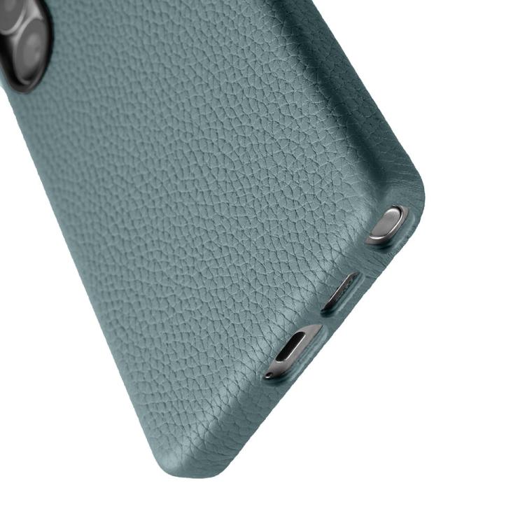 For Samsung Galaxy S25 Ultra 5G melkco Litchi Texture Magnetic Full Coverage Genuine Leather Phone Case