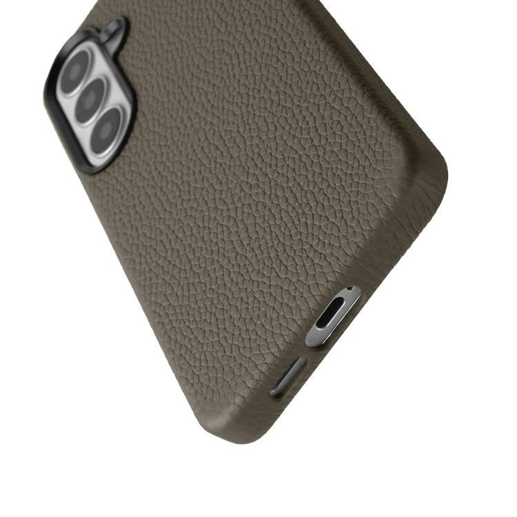 For Samsung Galaxy S26+ 5G melkco Litchi Texture Magnetic Full Coverage Genuine Leather Phone Case