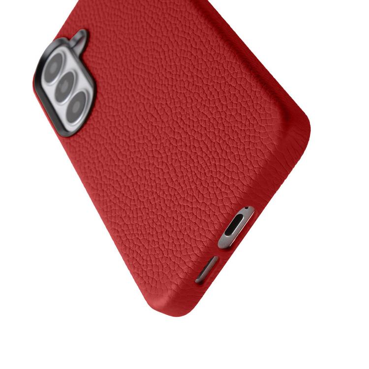 For Samsung Galaxy S26+ 5G melkco Litchi Texture Magnetic Full Coverage Genuine Leather Phone Case